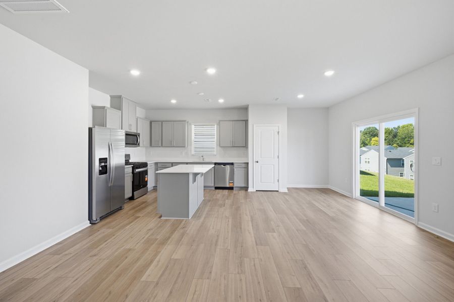 Spacious, unfurnished interior of a new home in Carpenter Falls, Durham (Image 38).