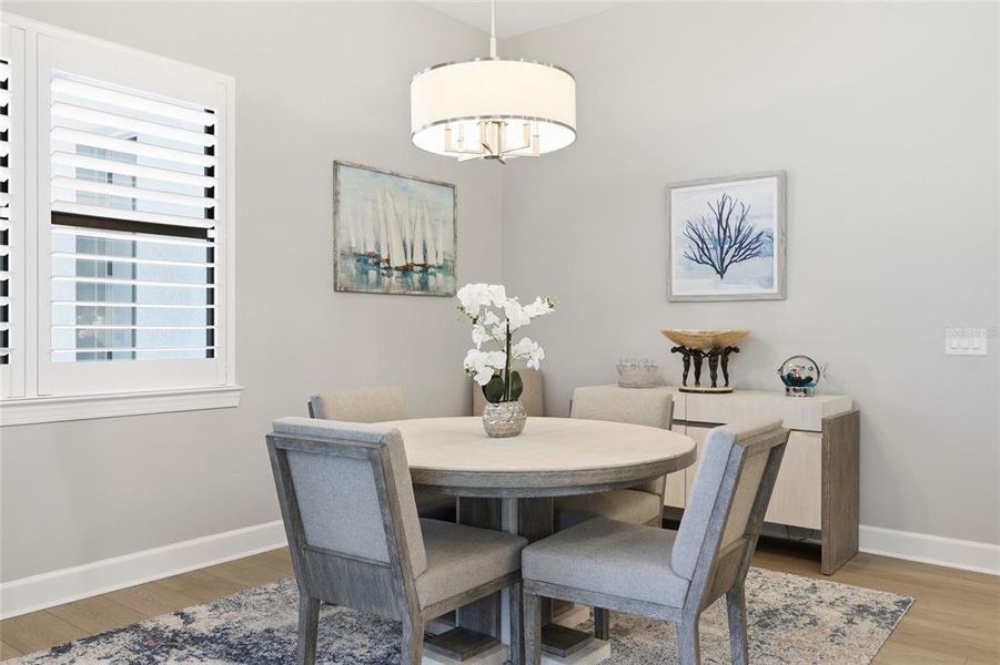 Furnished interior view inside a new home in , Lakewood Ranch (Image 53).