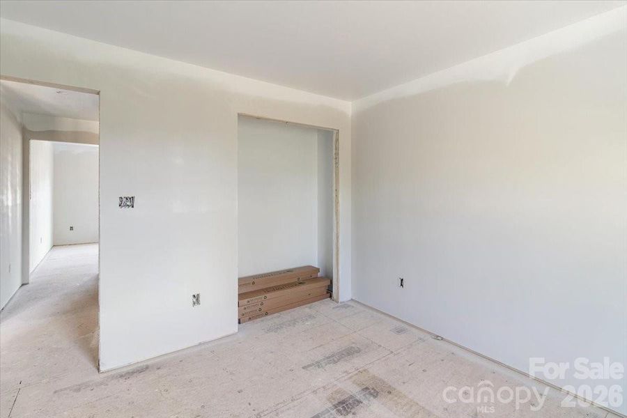 In-progress construction of a new home in , Marshall, NC (Image 17).