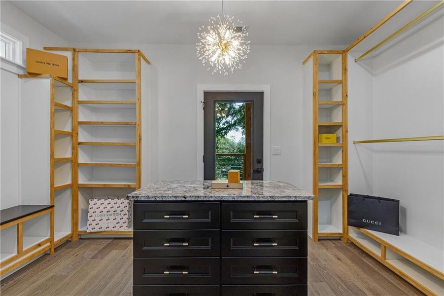 Furnished interior view inside a new home in , Atlanta (Image 49).