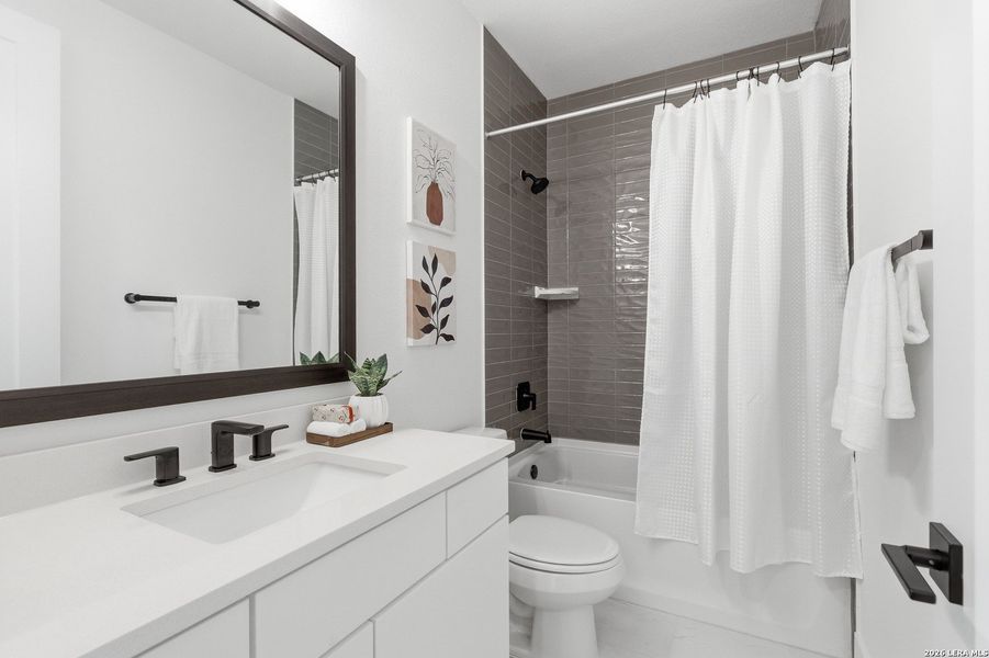 Furnished interior view inside a new home in , Austin (Image 23).