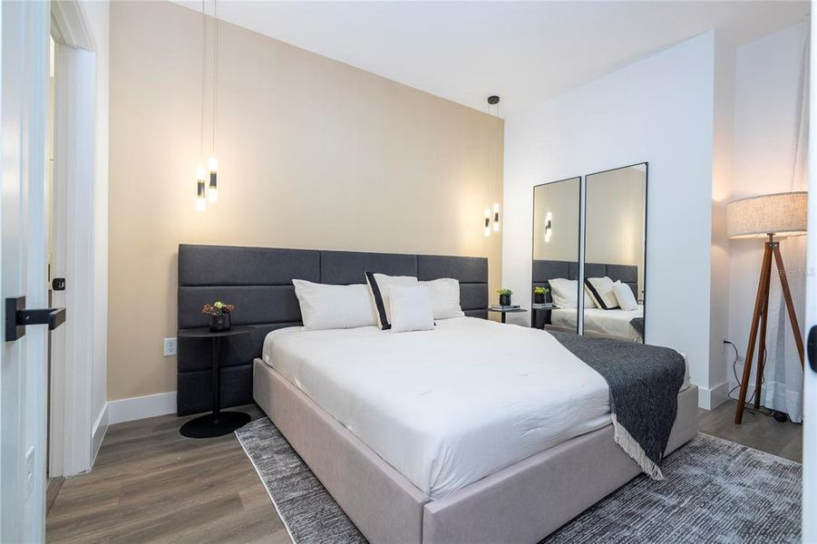 Furnished interior view inside a new home in , Kissimmee (Image 39).