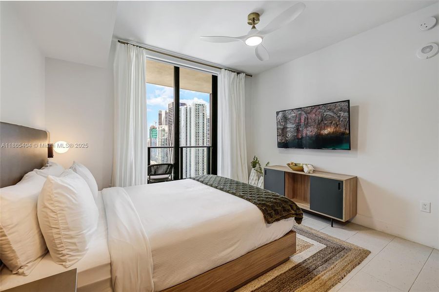 Furnished interior view inside a new home in , Miami (Image 37). Furnished interior view inside a new home in , Miami (Image 37).