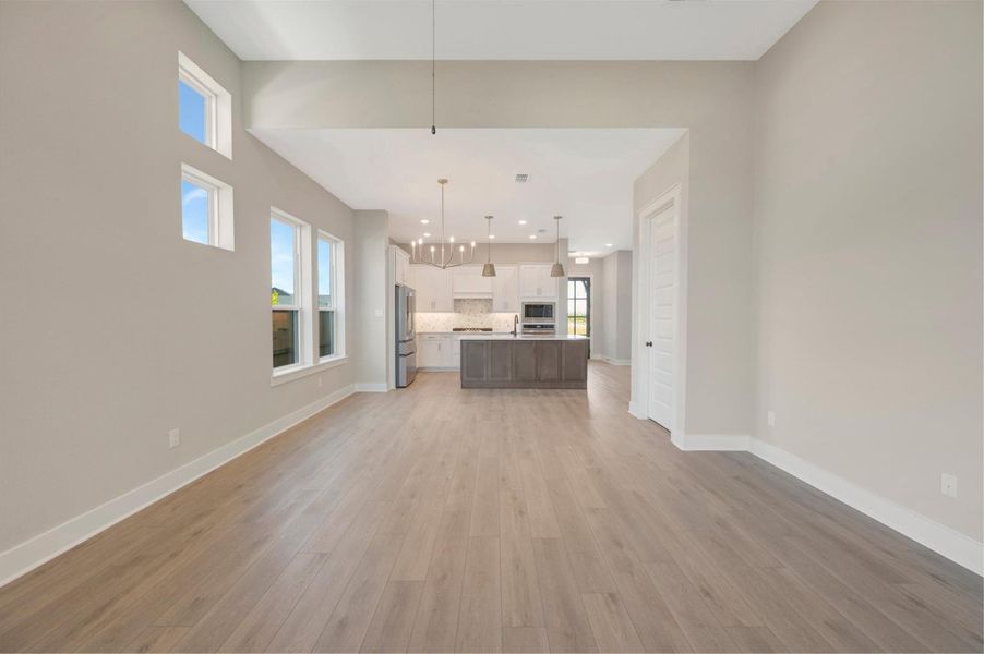 Spacious, unfurnished interior of a new home in Elyson - Grove Row Collection, Katy (Image 18).