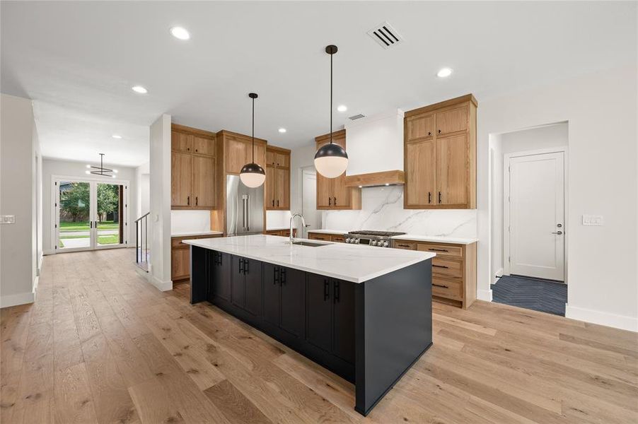 Furnished interior view inside a new home in , Richardson (Image 13).