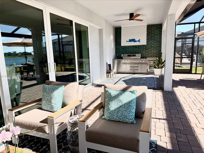 Exterior details and patio area of a home in , Punta Gorda (Image 23).