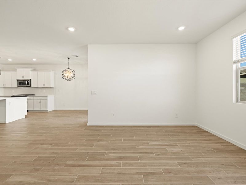 Spacious, unfurnished interior of a new home in Anthem at Merrill Ranch Reserve Series, Florence (Image 8). Spacious, unfurnished interior of a new home in Anthem at Merrill Ranch Reserve Series, Florence (Image 8).