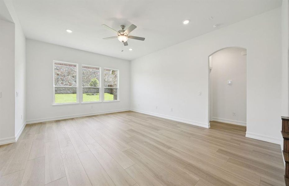 Gathering room drenched in natural light, creating a warm atmosphere *Real home pictured Gathering room drenched in natural light, creating a warm atmosphere *Real home pictured