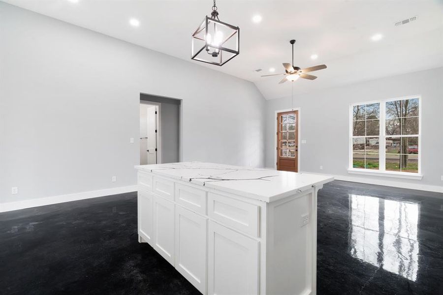 Furnished interior view inside a new home in , Blossom (Image 5).