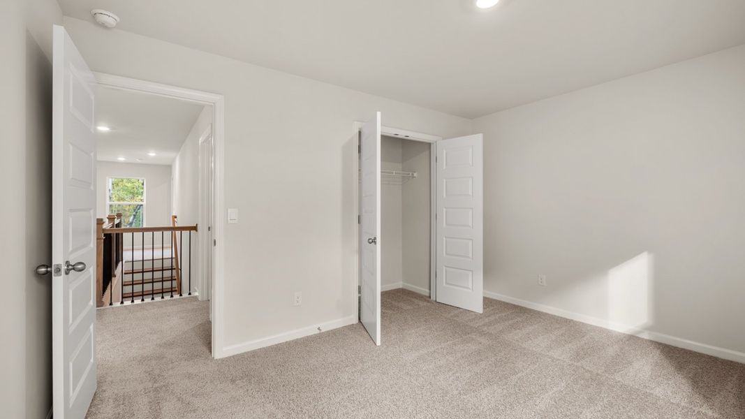 Representative unfurnished interior of a home built from the Summit by D.R. Horton in The Gates at Pates Creek, Hampton (Image 33).