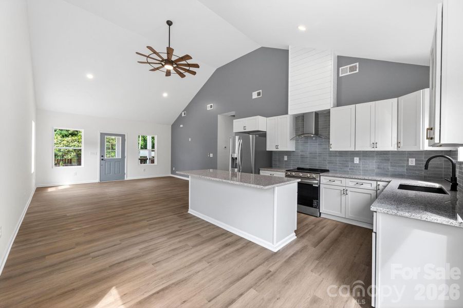 Furnished interior view inside a new home in , Cherryville (Image 11).