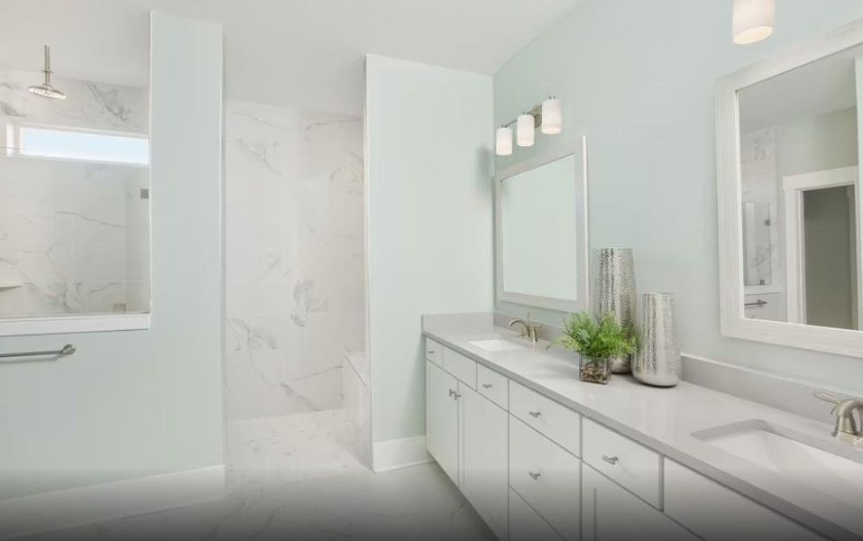 Furnished interior view inside a new home in Sun City Peachtree, Griffin (Image 2).