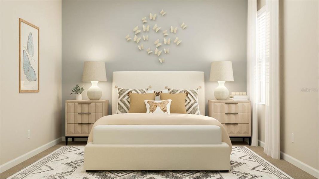 Furnished interior view inside a new home in Bridgewalk, St. Cloud (Image 6).