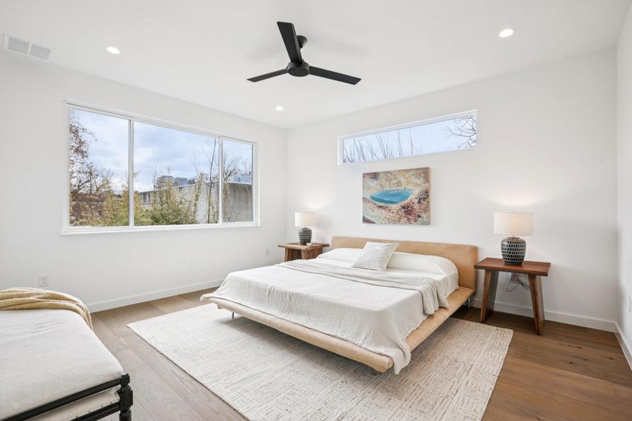 Furnished interior view inside a new home in , Austin (Image 13).