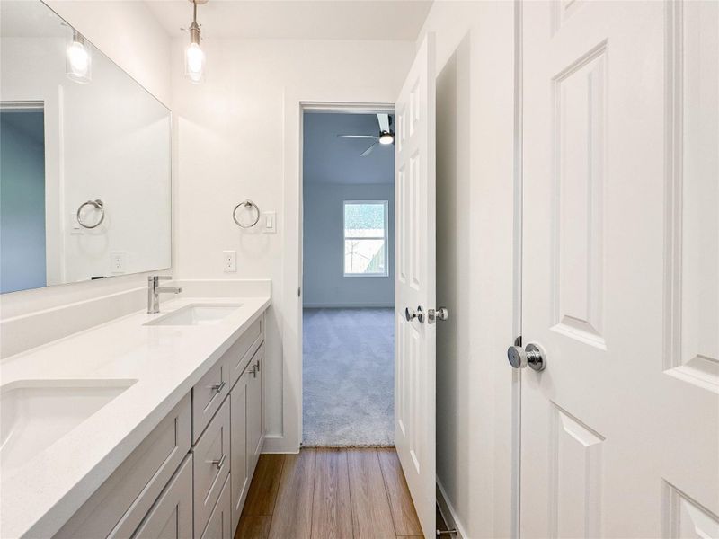 Furnished interior view inside a new home in , Conroe (Image 7). Furnished interior view inside a new home in , Conroe (Image 7).