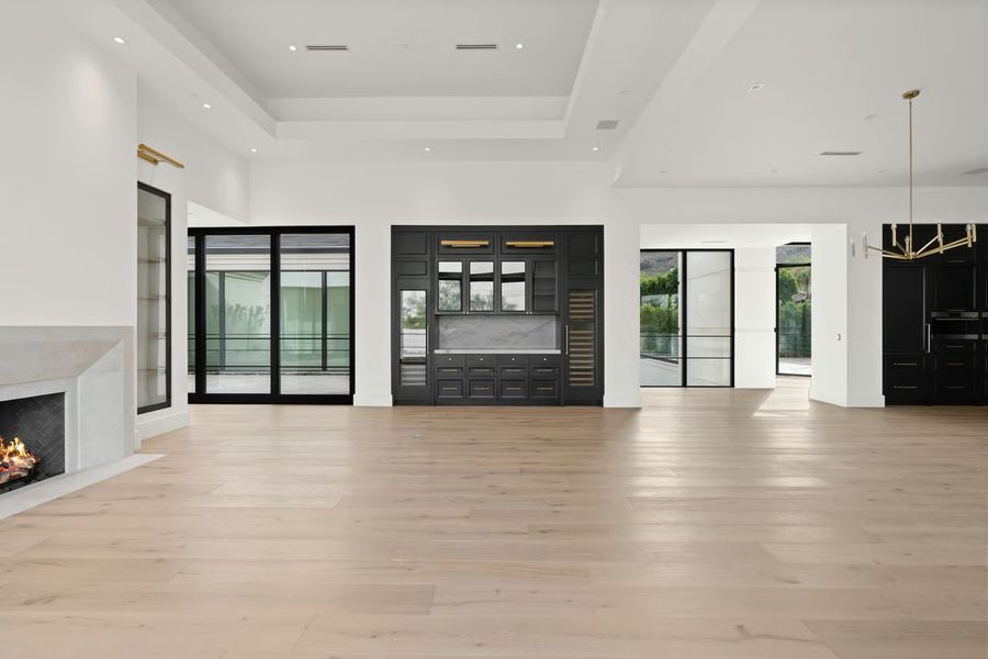 Furnished interior in a model home at Bird Street Estates in Paradise Valley (Image 21).