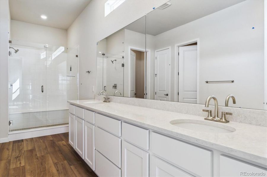 Furnished interior view inside a new home in Trails at Smoky Hill, Parker (Image 7).