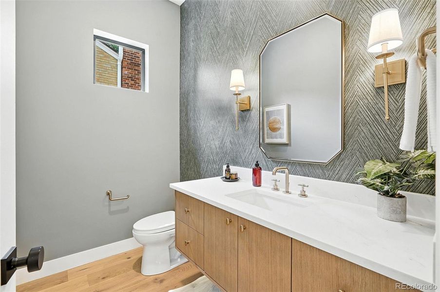 Furnished interior view inside a new home in , Denver (Image 28).