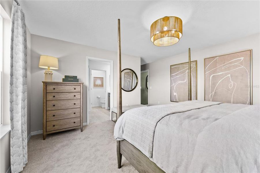 Furnished interior view inside a new home in Oakfield Trails, Parrish (Image 12). Furnished interior view inside a new home in Oakfield Trails, Parrish (Image 12).