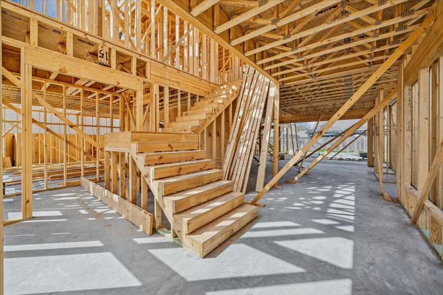 Grand entry into the home. *Current construction 2/26/26