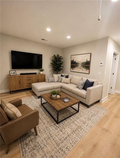 Furnished interior view inside a new home in , Gainesville (Image 11).