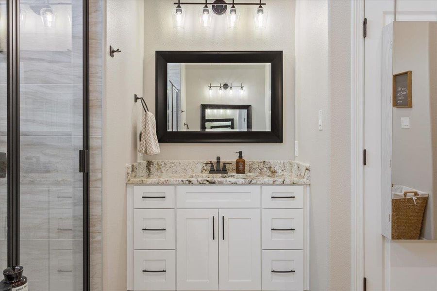 Furnished interior view inside a new home in , Belton (Image 37).