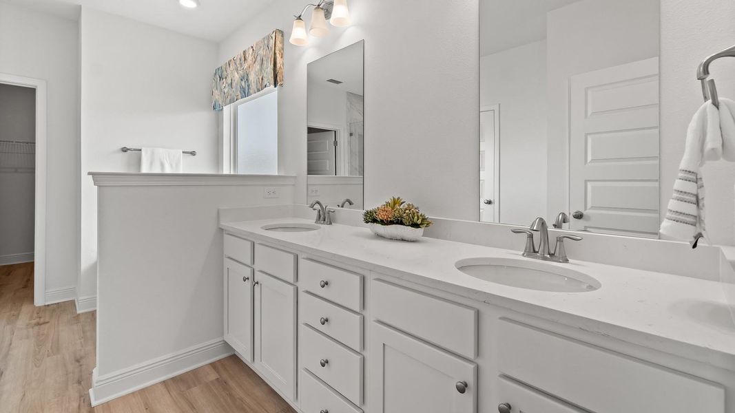Representative furnished interior of a home built from the McKenzie by D.R. Horton in Holley Grove at Peach Creek - Waterfront Homes, Santa Rosa Beach (Image 17).