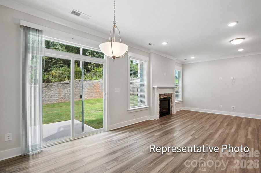 Spacious, unfurnished interior of a new home in Heritage - 55+ Community, Wesley Chapel (Image 23).