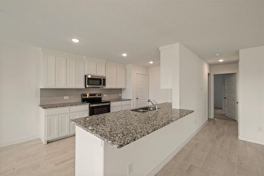 Furnished interior view inside a new home in Gatlin Ranch, Springtown (Image 6). Furnished interior view inside a new home in Gatlin Ranch, Springtown (Image 6).