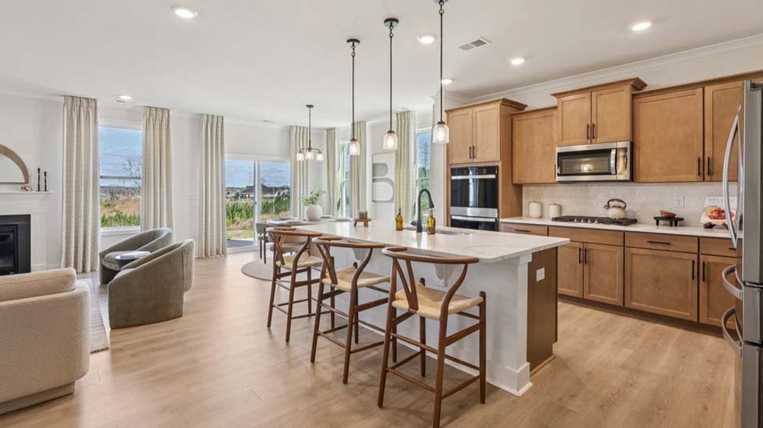 Furnished interior view inside a new home in Laurelbrook, Sherrills Ford (Image 10). Furnished interior view inside a new home in Laurelbrook, Sherrills Ford (Image 10).
