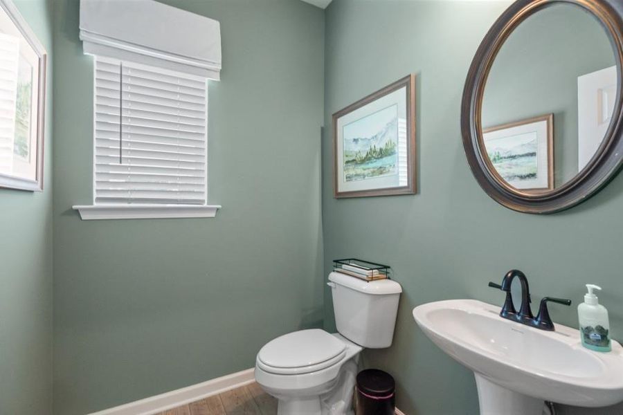 Furnished interior view inside a new home in The Stiles, Cartersville (Image 3).
