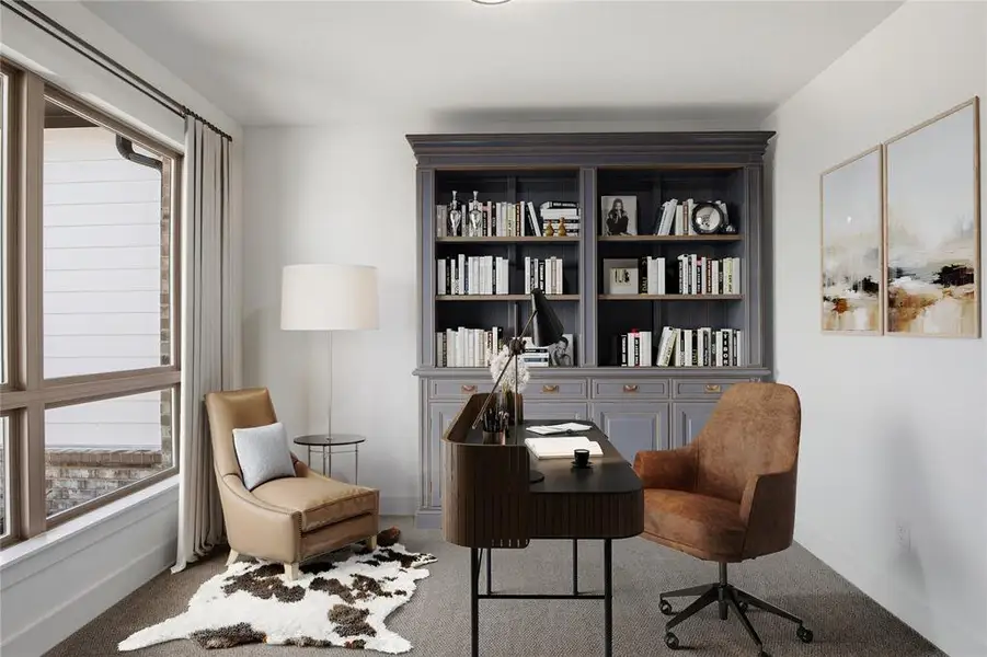 Furnished interior view inside a new home in Talon Hills, Fort Worth (Image 5).