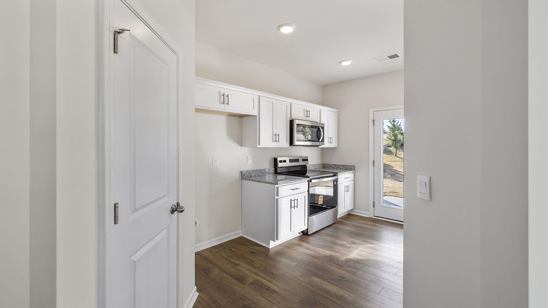Furnished interior view inside a new home in Brookside Ridge Townhomes, Greer (Image 7).
