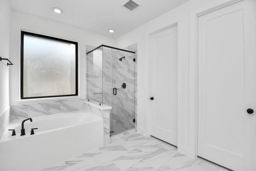 Furnished interior view inside a new home in Arabella on the Prairie: Premier Collection, Richmond (Image 11).