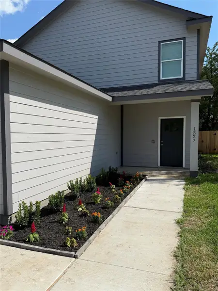 Front walk Front walk