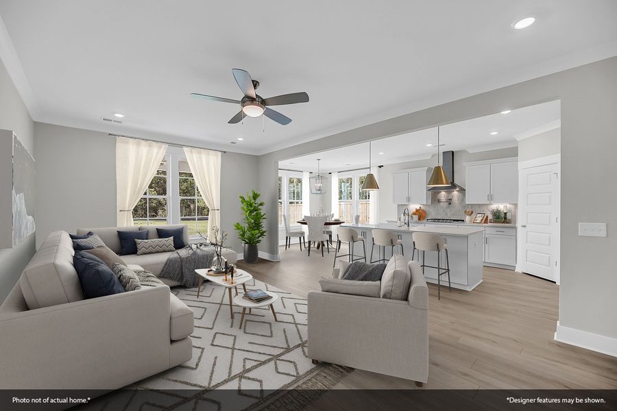 Furnished interior view inside a new home in Arcadia, Myrtle Beach (Image 8).