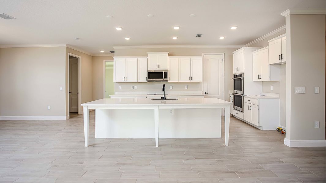 Representative furnished interior of a home built from the Verona by Maronda Homes in Eagle Crest, Grant-Valkaria (Image 3).