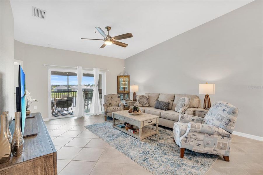 Furnished interior view inside a new home in , Punta Gorda (Image 26).