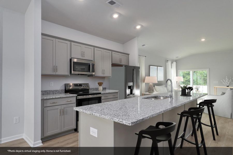 Furnished interior view inside a new home in Hainer Place, Conway (Image 4).