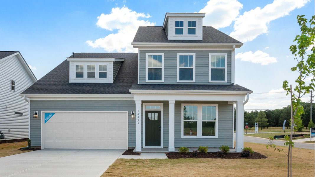 Representative exterior photo of a completed home built from the Augusta by DRB Homes in Creeks at Midway, Anderson, SC (Image 24).