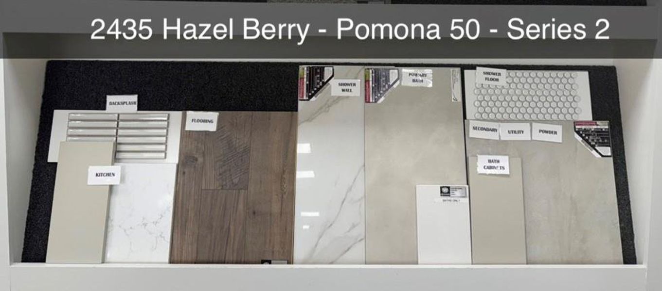 Sample of building materials used in homes in Pomona, Manvel (Image 14).