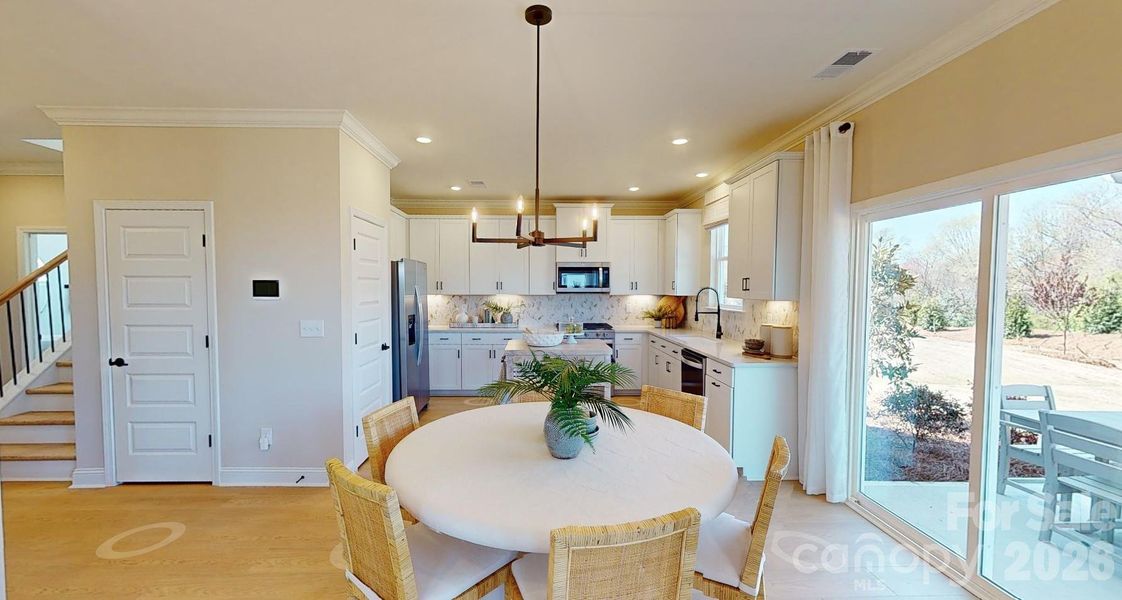 Photo is representation only- Kitchen and Nook