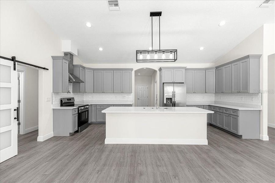 Furnished interior view inside a new home in , Dunnellon (Image 6).