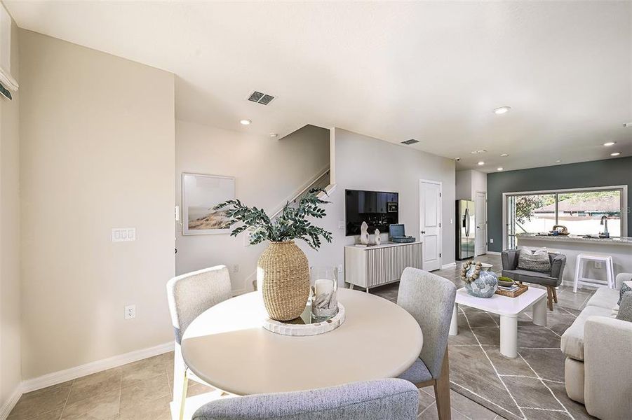 Furnished interior view inside a new home in Westview Community Group Page, Kissimmee (Image 13).