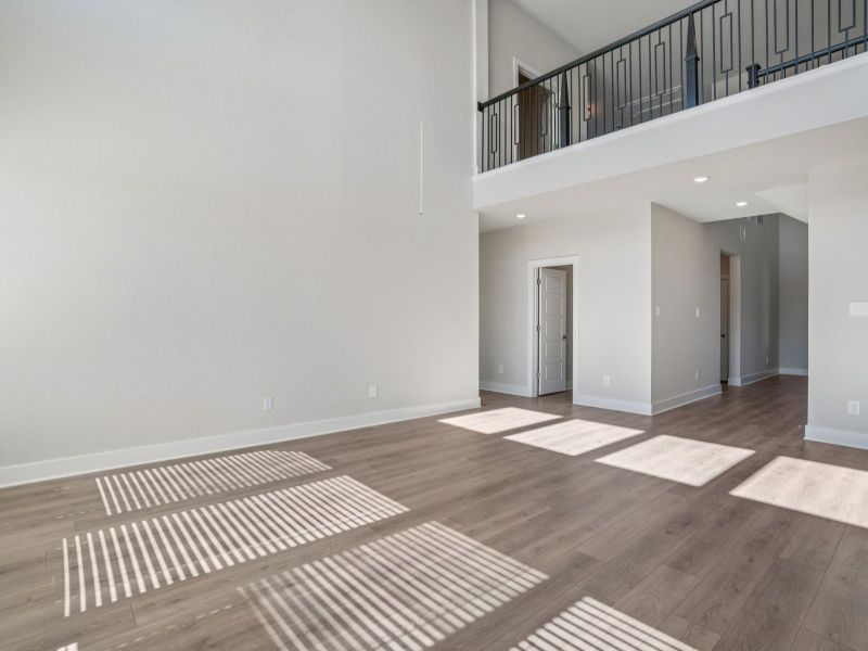 Spacious, unfurnished interior of a new home in Fox Falls, Boerne (Image 16). Spacious, unfurnished interior of a new home in Fox Falls, Boerne (Image 16).