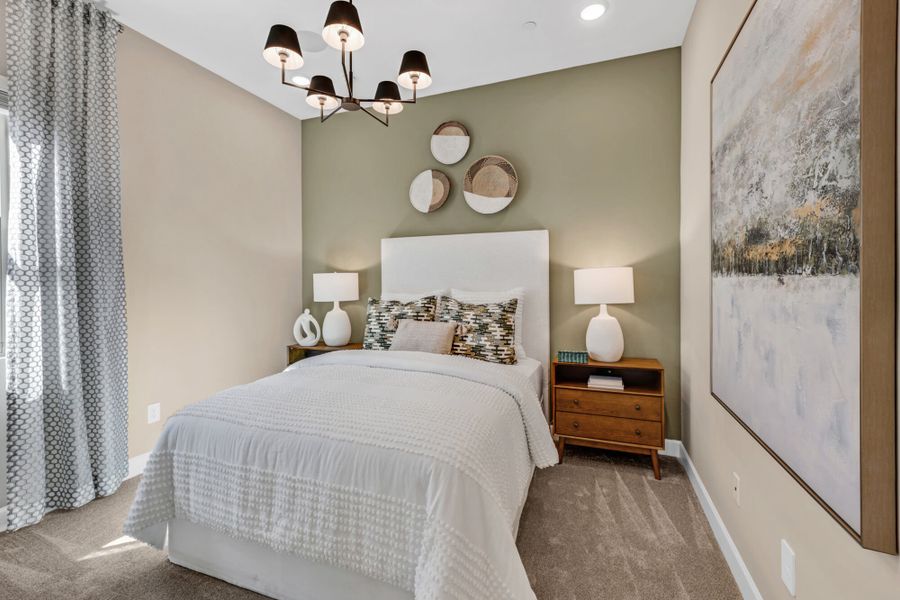 Representative furnished interior of a home built from the Hibiscus by Mattamy Homes in Tavira at Twin Peaks, Oro Valley (Image 31).