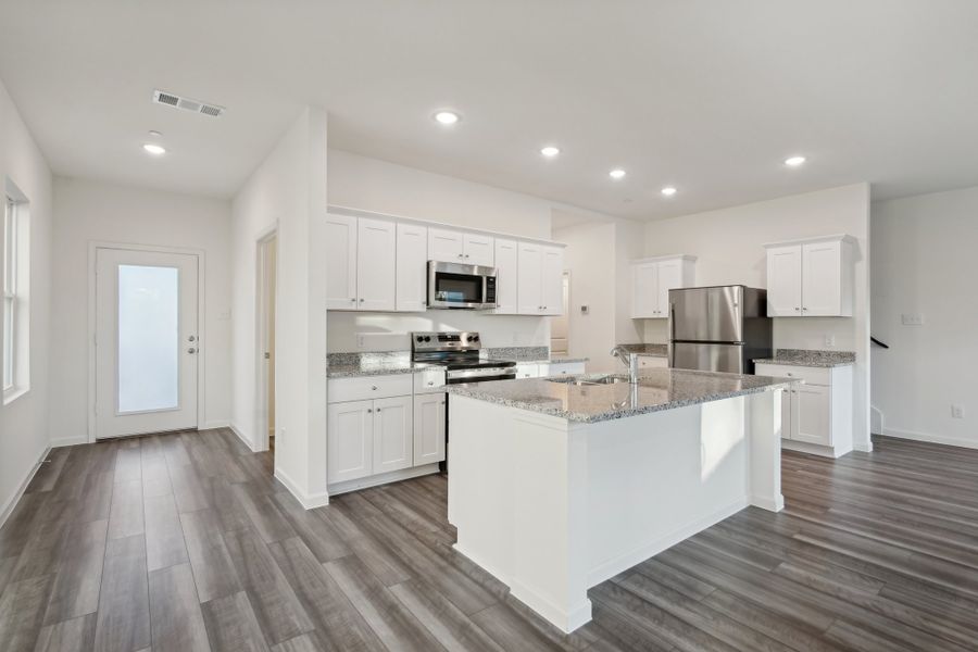 Representative furnished interior of a home built from the Crescent by Starlight Homes in Broadmoor Village, Cedar Hill (Image 9).