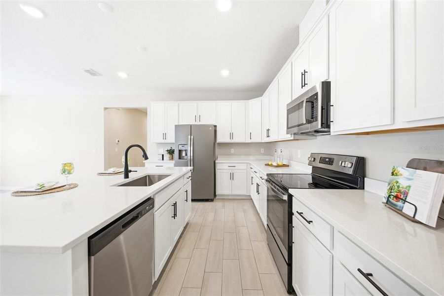 Furnished interior view inside a new home in , Haines City (Image 6).