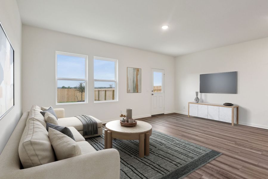 Representative furnished interior of a home built from the Ross by Starlight Homes in Pinckney Place, North Charleston (Image 7).