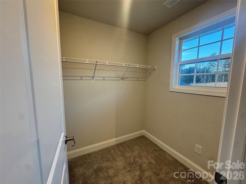 Bedroom 2 walk-in closet Representative Photo